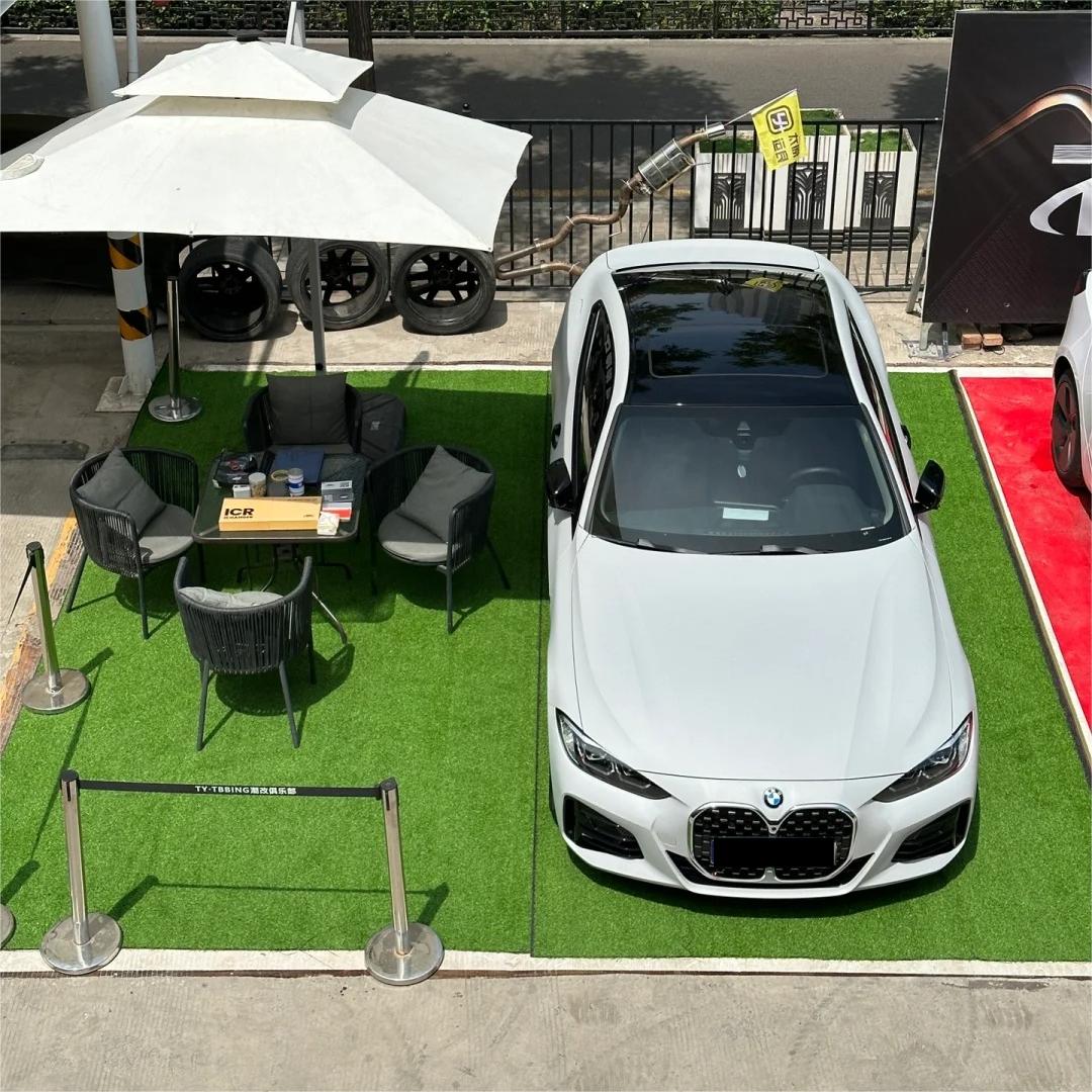 Matte Satin Stone Grey Car Vinyl Wrap