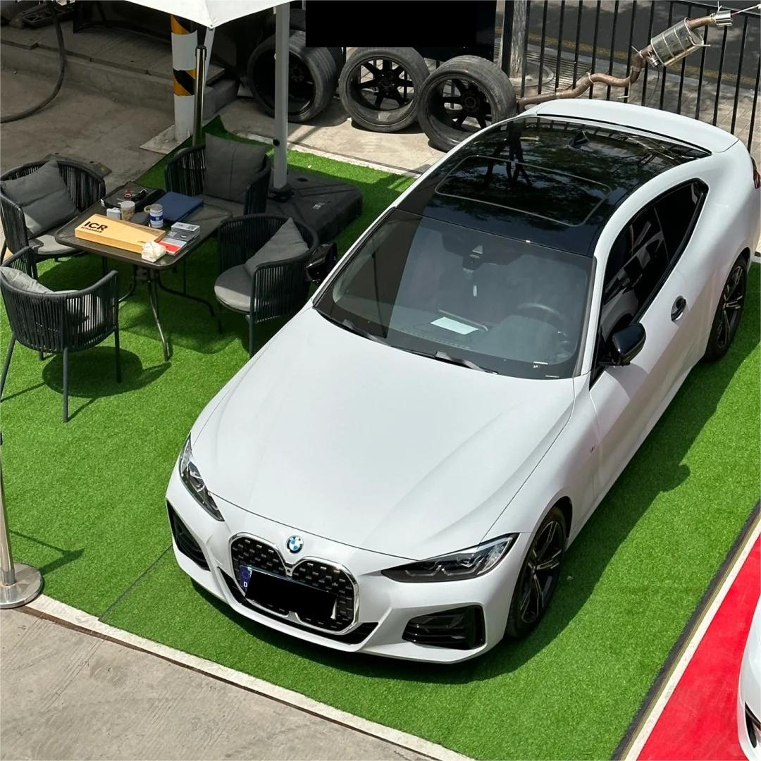 Matte Satin Stone Grey Car Vinyl Wrap