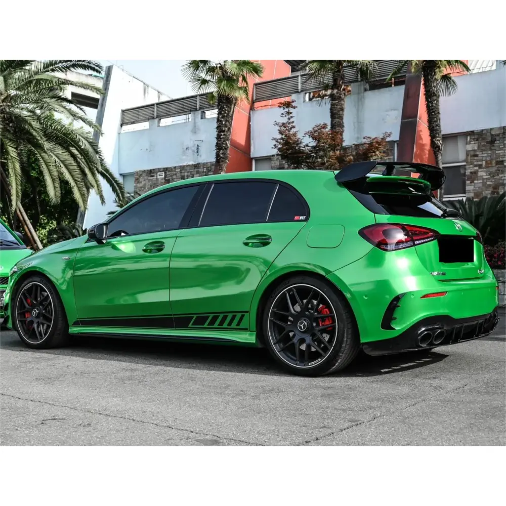 Gloss Metallic Apple Green Car Vinyl Wrap