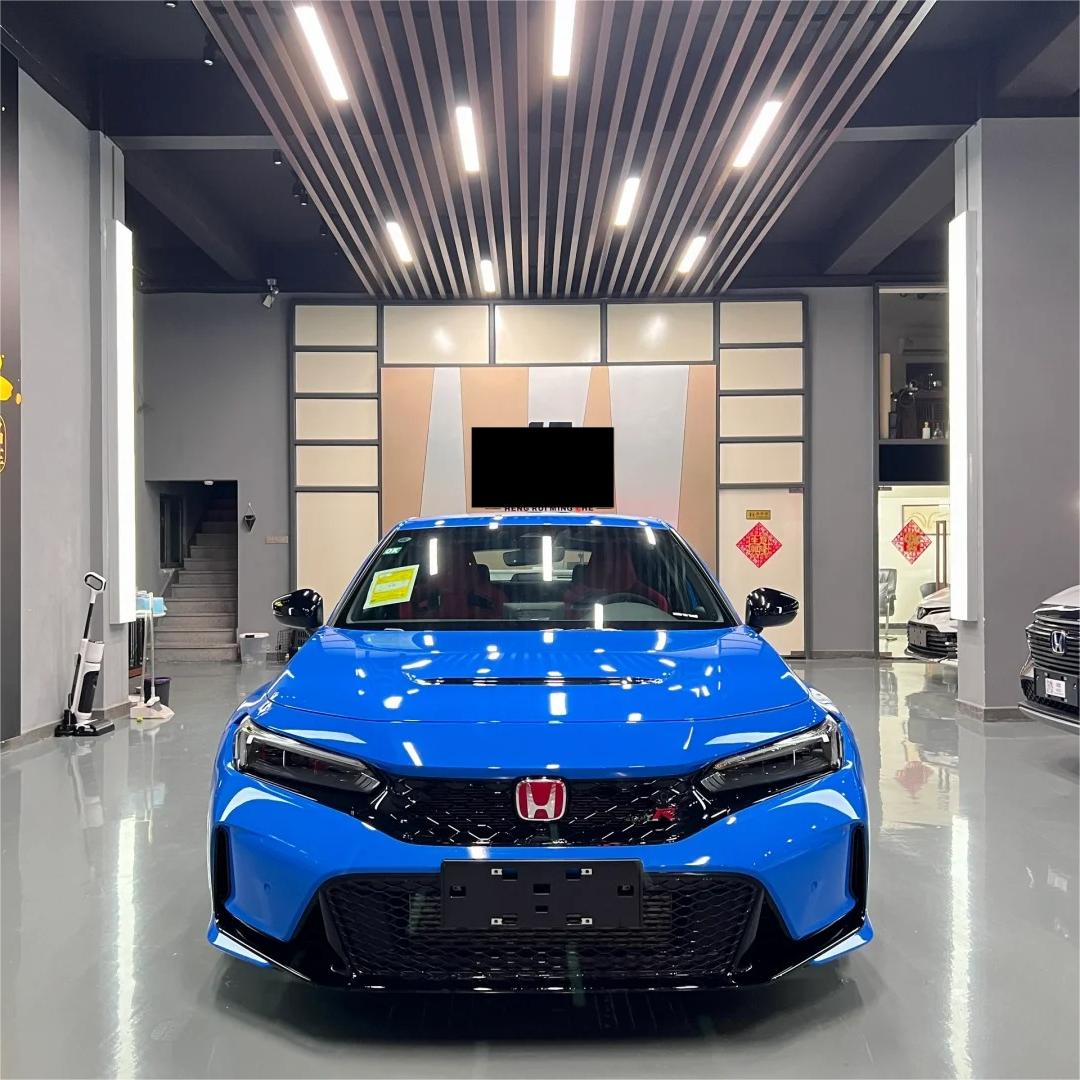 Gloss Metallic Chameleon Racing Blue Car Vinyl Wrap