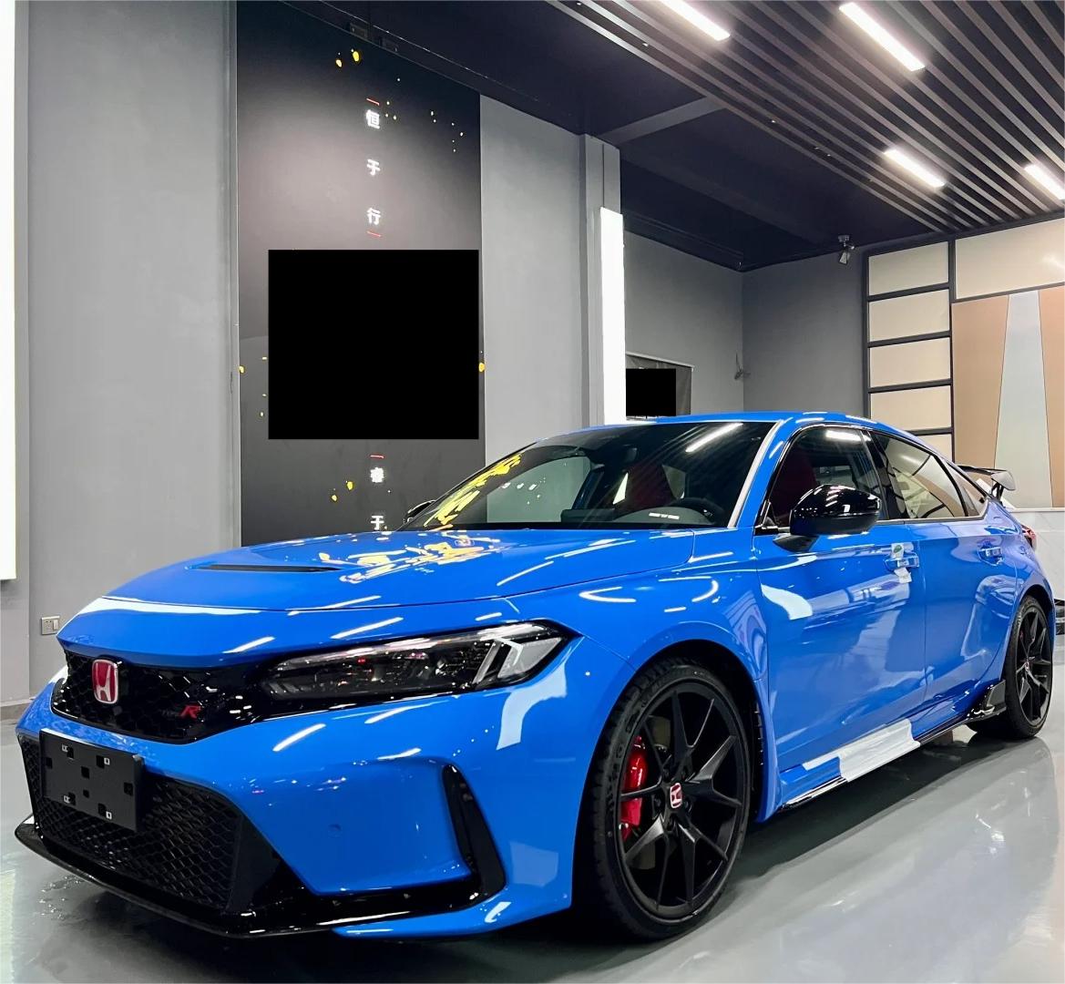 Gloss Metallic Chameleon Racing Blue Car Vinyl Wrap