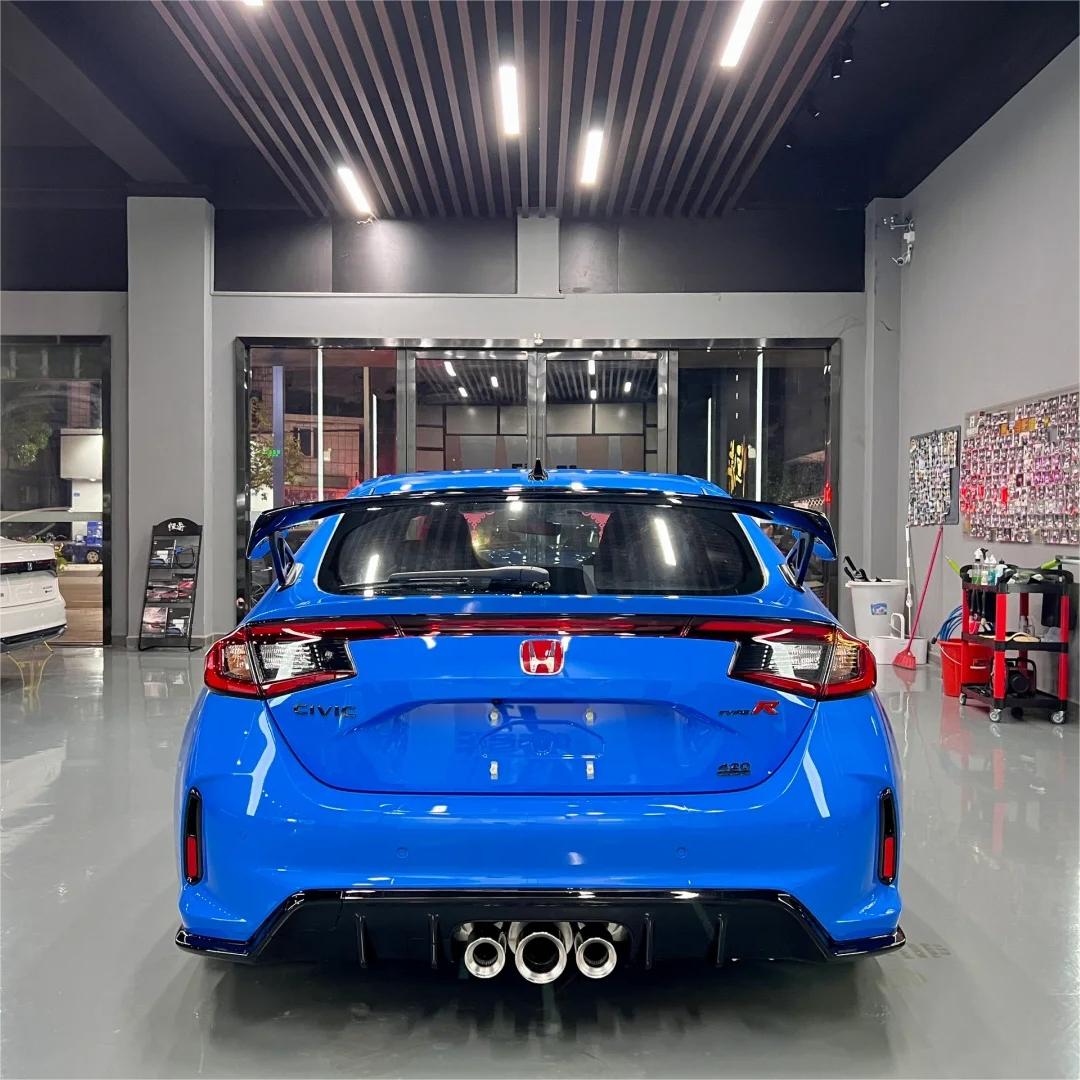 Gloss Metallic Chameleon Racing Blue Car Vinyl Wrap