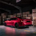 Matte Metallic Ceramics Red Car Vinyl Wrap