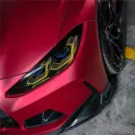 Matte Metallic Ceramics Red Car Vinyl Wrap