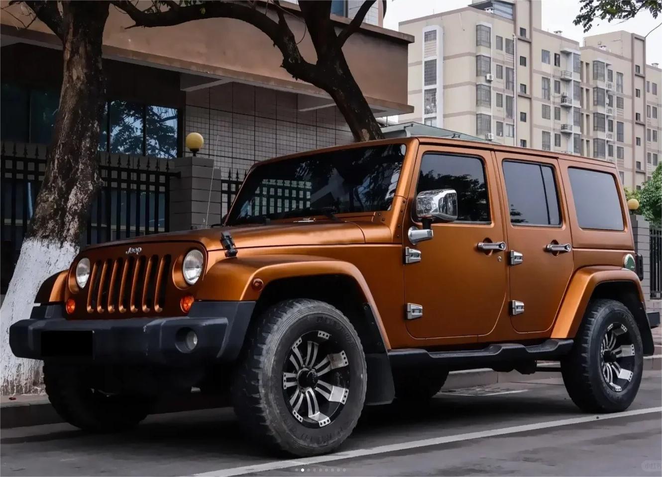 Matte Metallic Copper Brown Car Vinyl Wrap