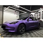 Matte Metallic Satin Chrome Purple Car Vinyl Wrap