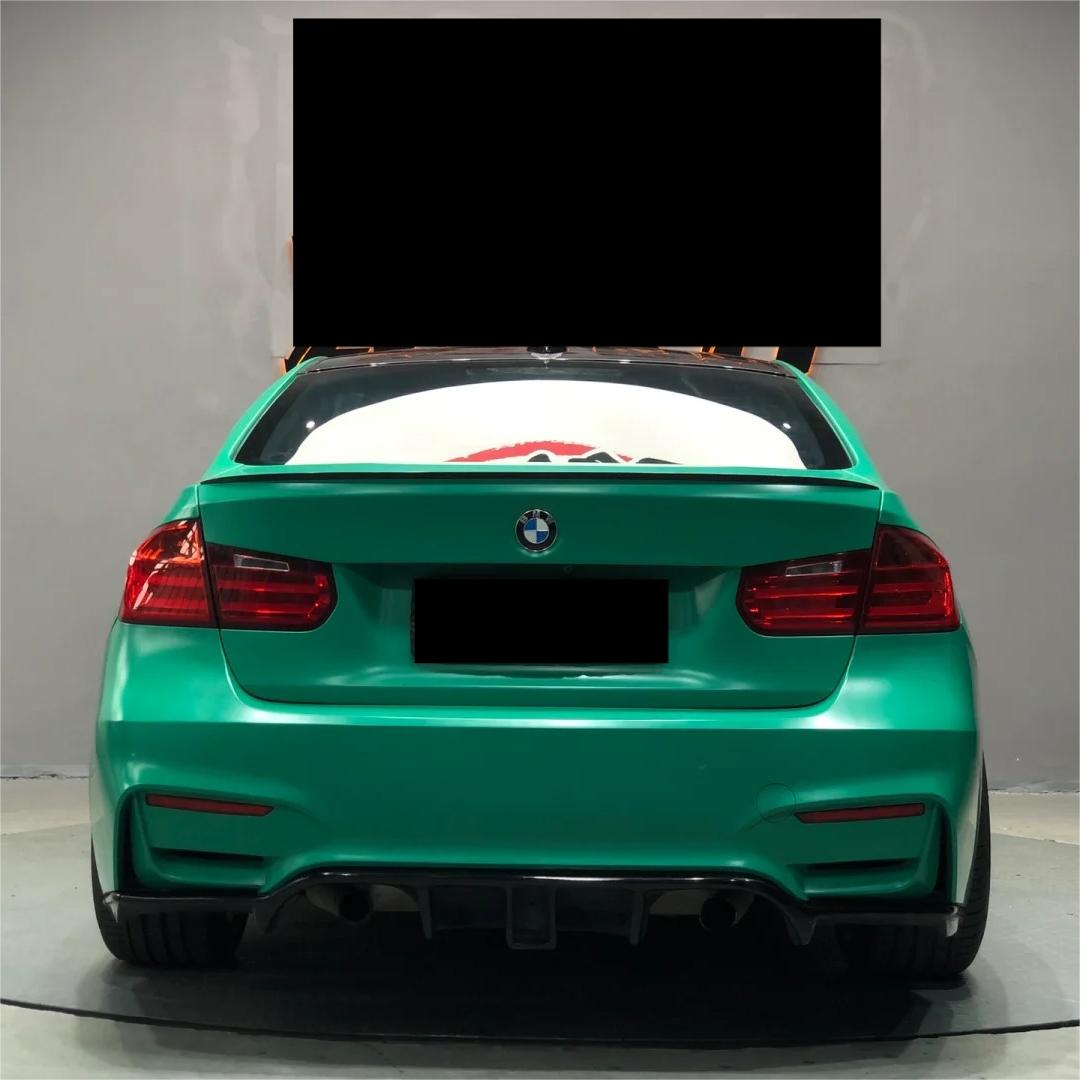 Matte Pine Green Car Vinyl Wrap