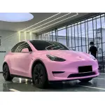 Matte Satin Bubblegum Pink Car Vinyl Wrap | Hot Pink Car Wrap