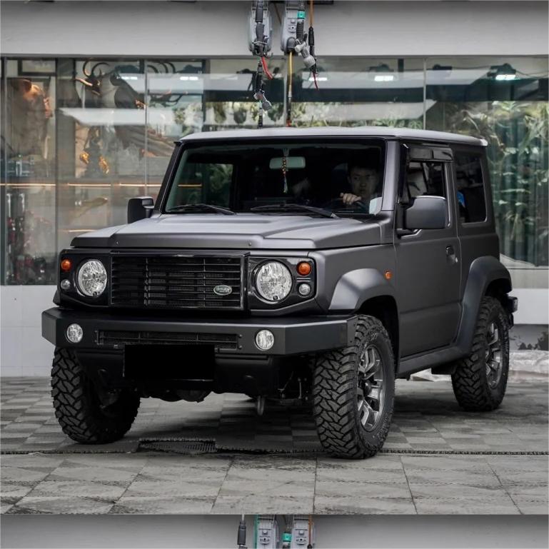 Matte Satin Rock Grey Car Vinyl Wrap