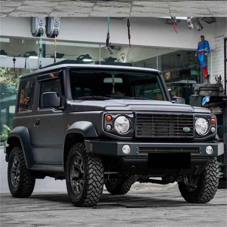 Matte Satin Rock Grey Car Vinyl Wrap