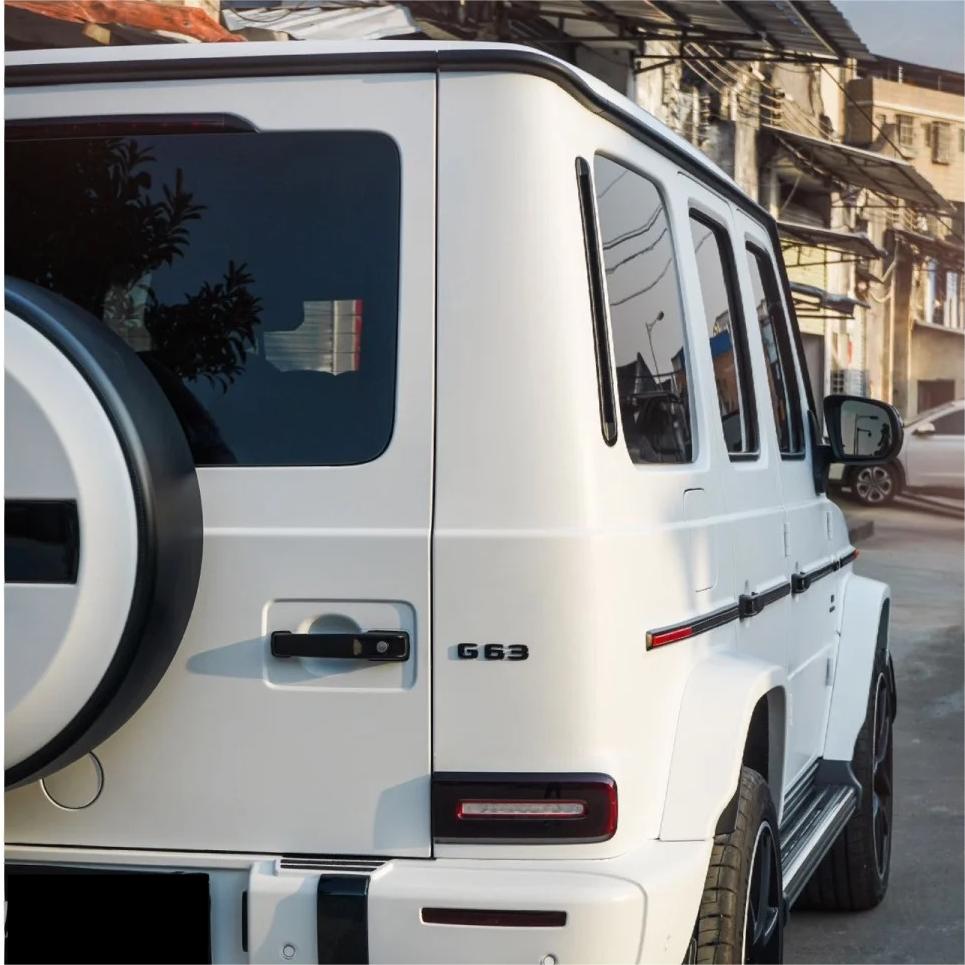 Ultimate Flat Pure White Car Vinyl Wrap PET