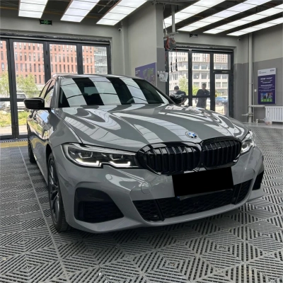 BMW Nardo Grey Car Vinyl Wrap PET 02