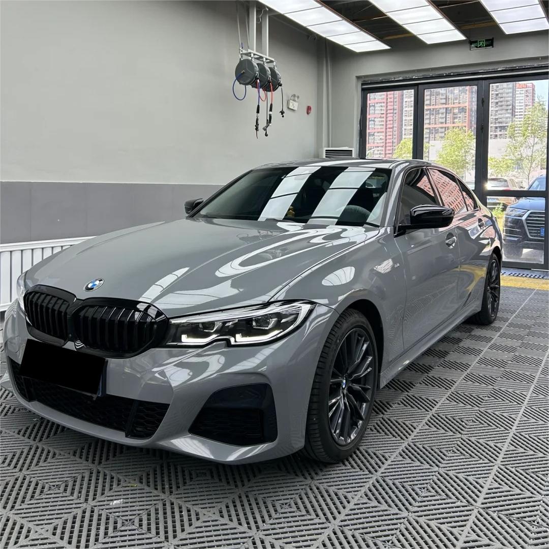 BMW Nardo Grey Car Vinyl Wrap PET
