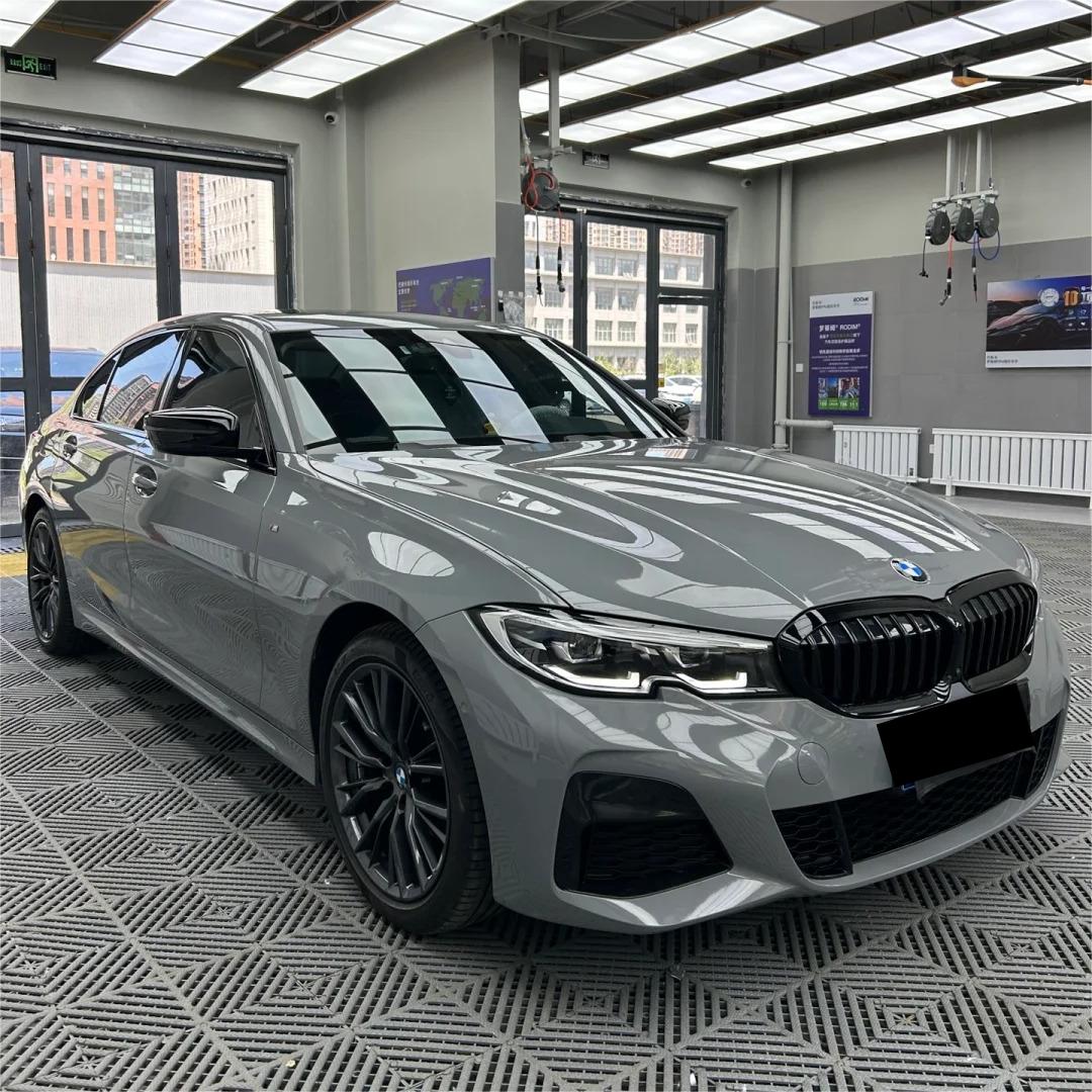 BMW Nardo Grey Car Vinyl Wrap PET