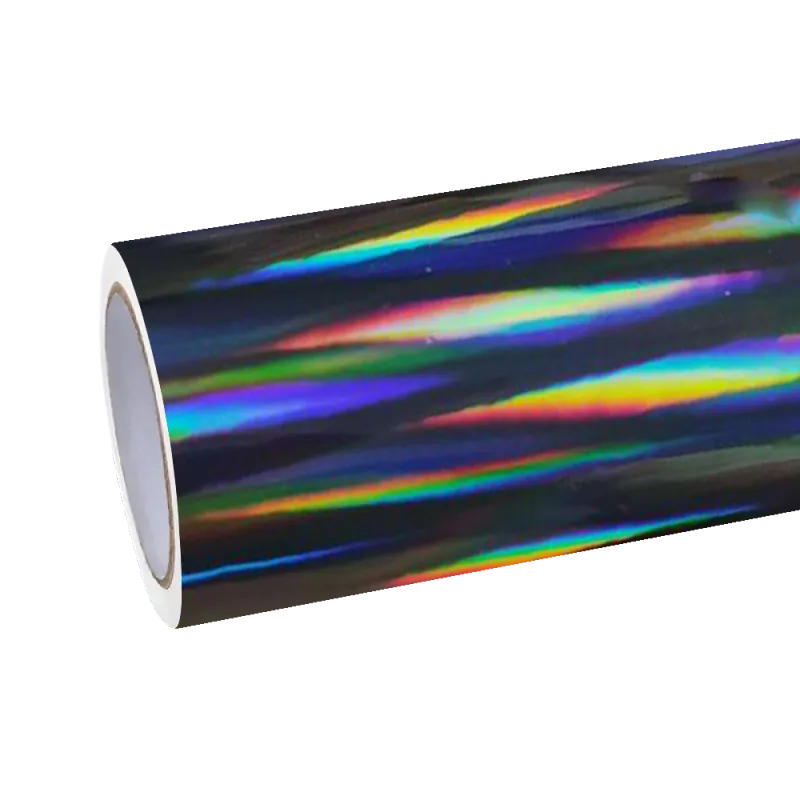 Glossy Rainbow Holographic Chrome Car Wrap Vinyl