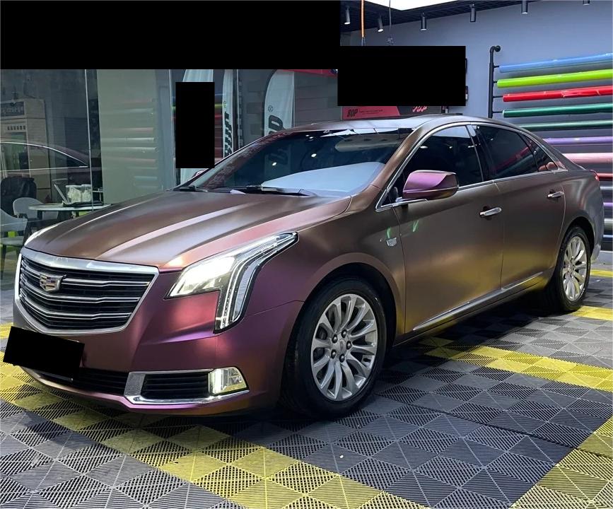 Matte Metallic Diamond Night Brown Red Car Vinyl Wrap