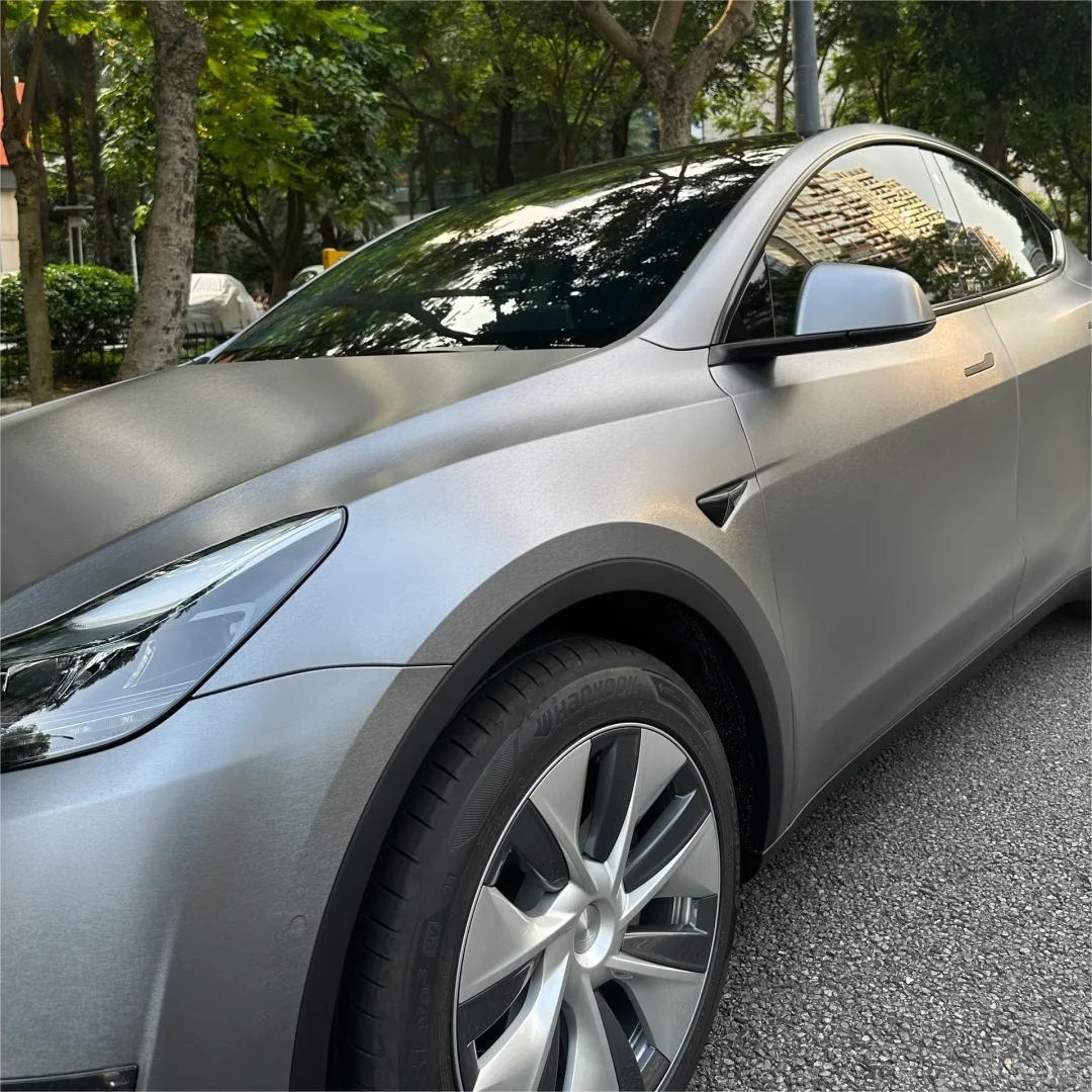 Best Brushed Titanium Wrap | Alukovinyl