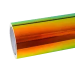 Gloss Ammolite Gem Green Holographic Chrome Laser Car Vinyl Wrap