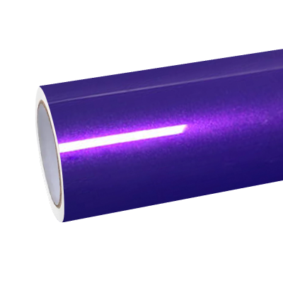 Glossy Metallic Royalty Purple Explosion Purple Vinyl Wrap PET 01