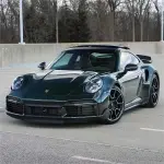 Gloss Brewster Green Car Vinyl Wrap PET