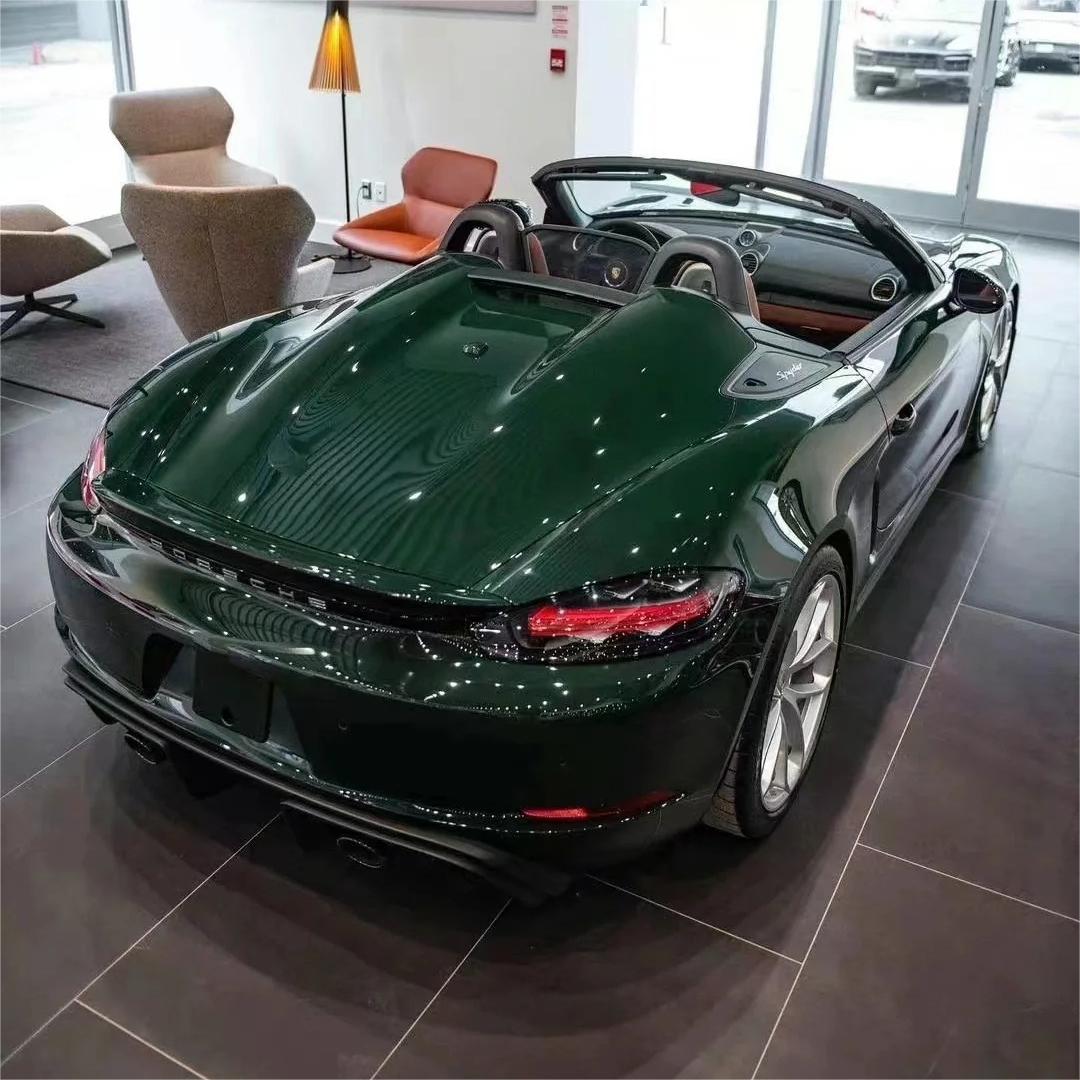 Gloss Brewster Green Car Vinyl Wrap PET