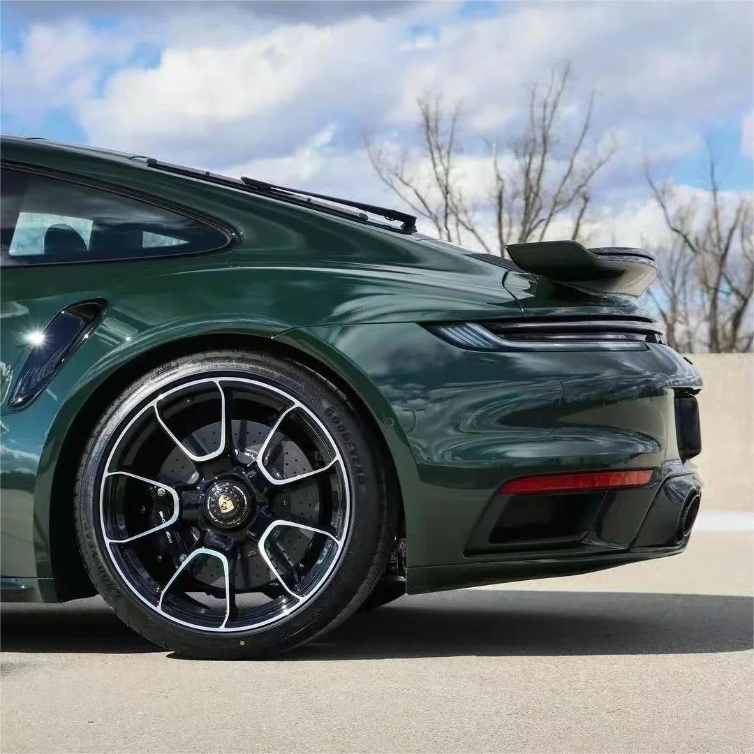 Gloss Brewster Green Car Vinyl Wrap PET