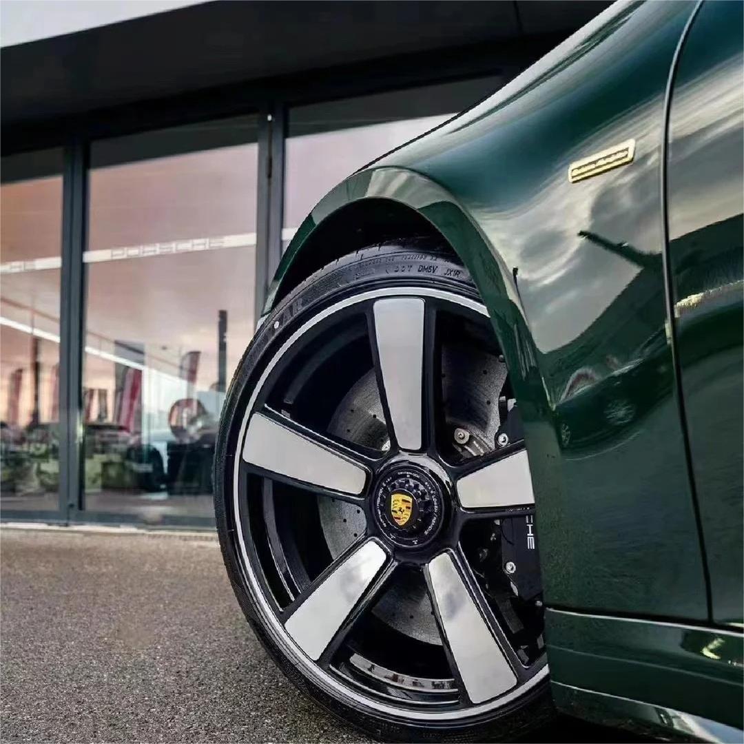 Gloss Brewster Green Car Vinyl Wrap PET