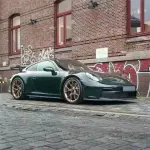Gloss Brewster Green Car Vinyl Wrap PET