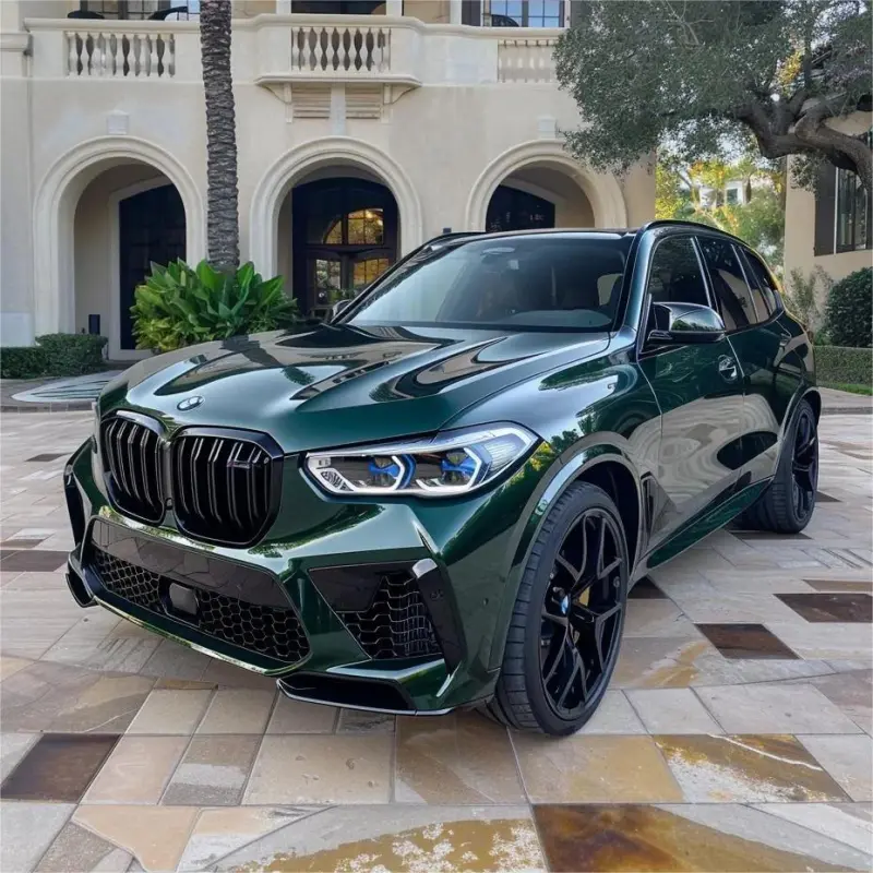 Emerald Green Car Wrap