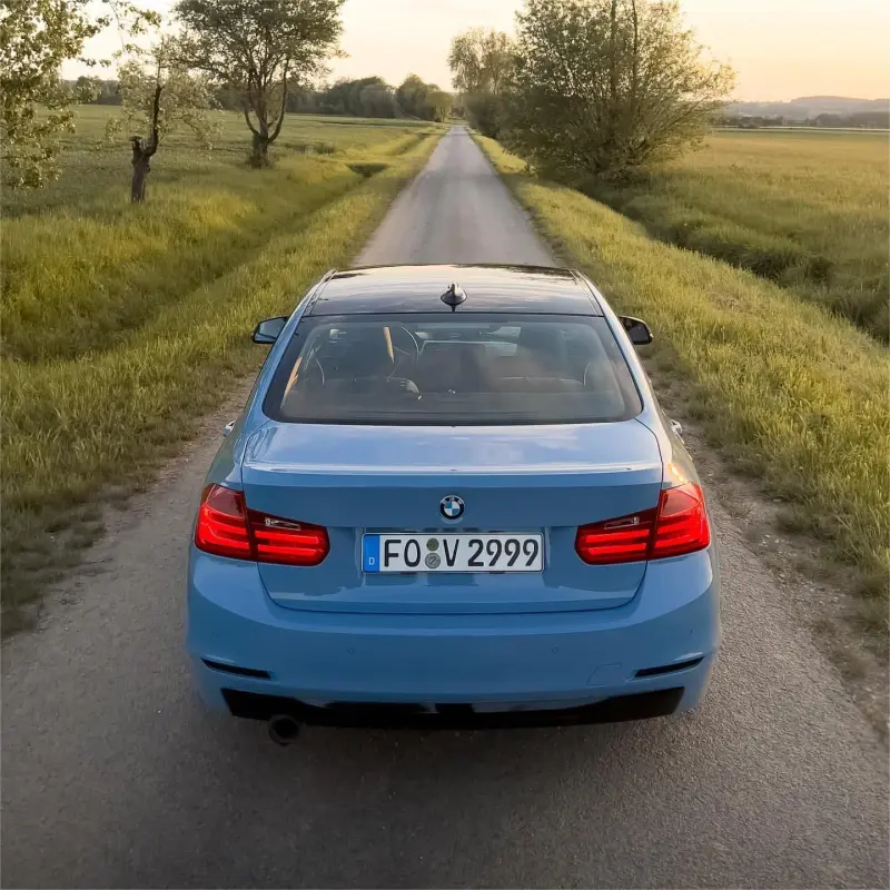 Gloss China Blue Car Vinyl Wrap Sale