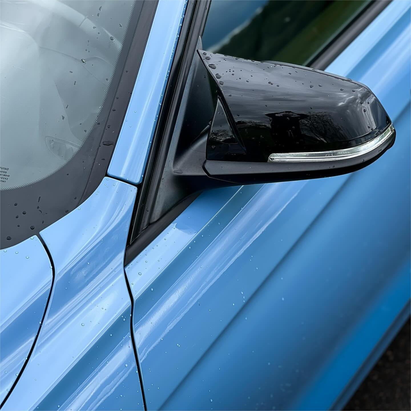 Gloss China Blue Car Vinyl Wrap PET