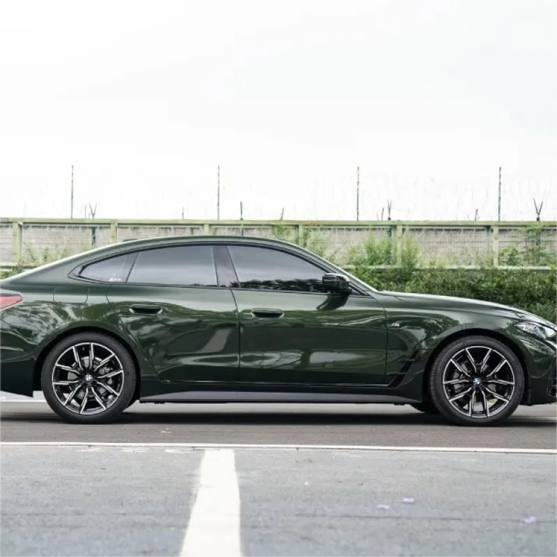 Gloss Metallic Royal Green Car Vinyl Wrap