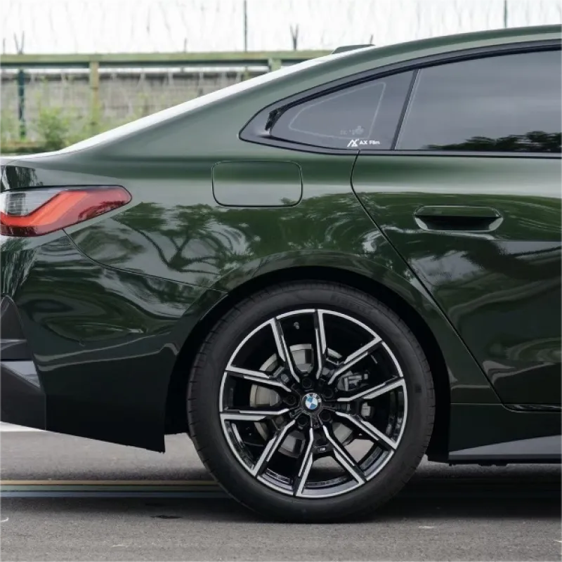 Gloss Metallic Royal Green Car Vinyl Wrap