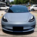 Matte Satin Cement Grey Car Vinyl Wrap