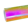 Gloss Rainbow Chrome Holographic Pink Car Vinyl Wrap