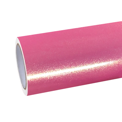 Gloss Metallic Diamond Gold Pink Car Vinyl Wrap 01