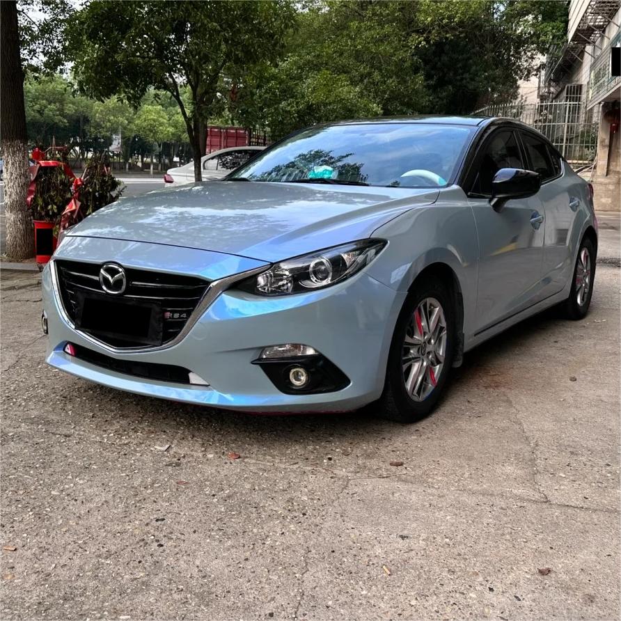 Gloss Metallic Diamond Grey Blue Car Vinyl Wrap