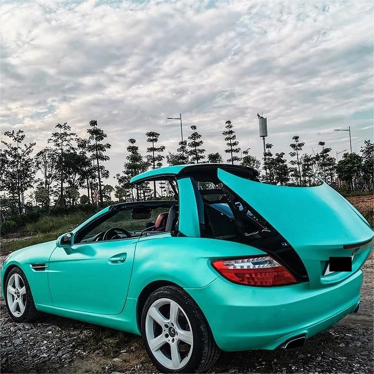 lake green car wrap