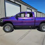 Gloss Metallic Rainbow Laser Dark Purple Car Vinyl Wrap