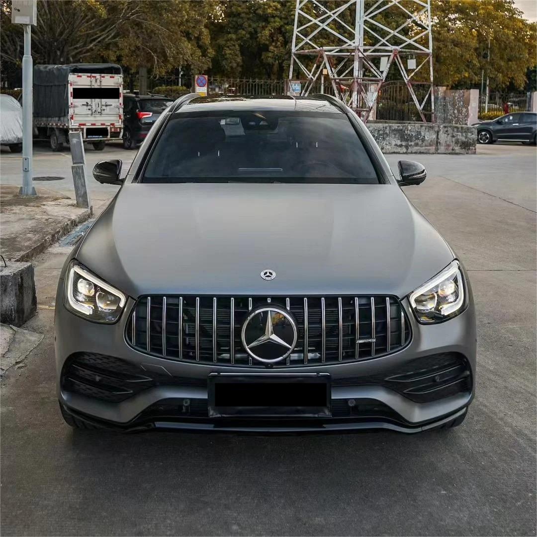 TPU Matte Dark Grey Car Wrap | Metallic Dark Grey Vinyl Wrap