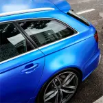 Matte Metallic Diamond Blue Car Vinyl Wrap 