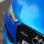 Matte Metallic Diamond Blue Car Vinyl Wrap 
