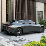 Gloss Metallic Millennium Jade Green Car Vinyl Wrap