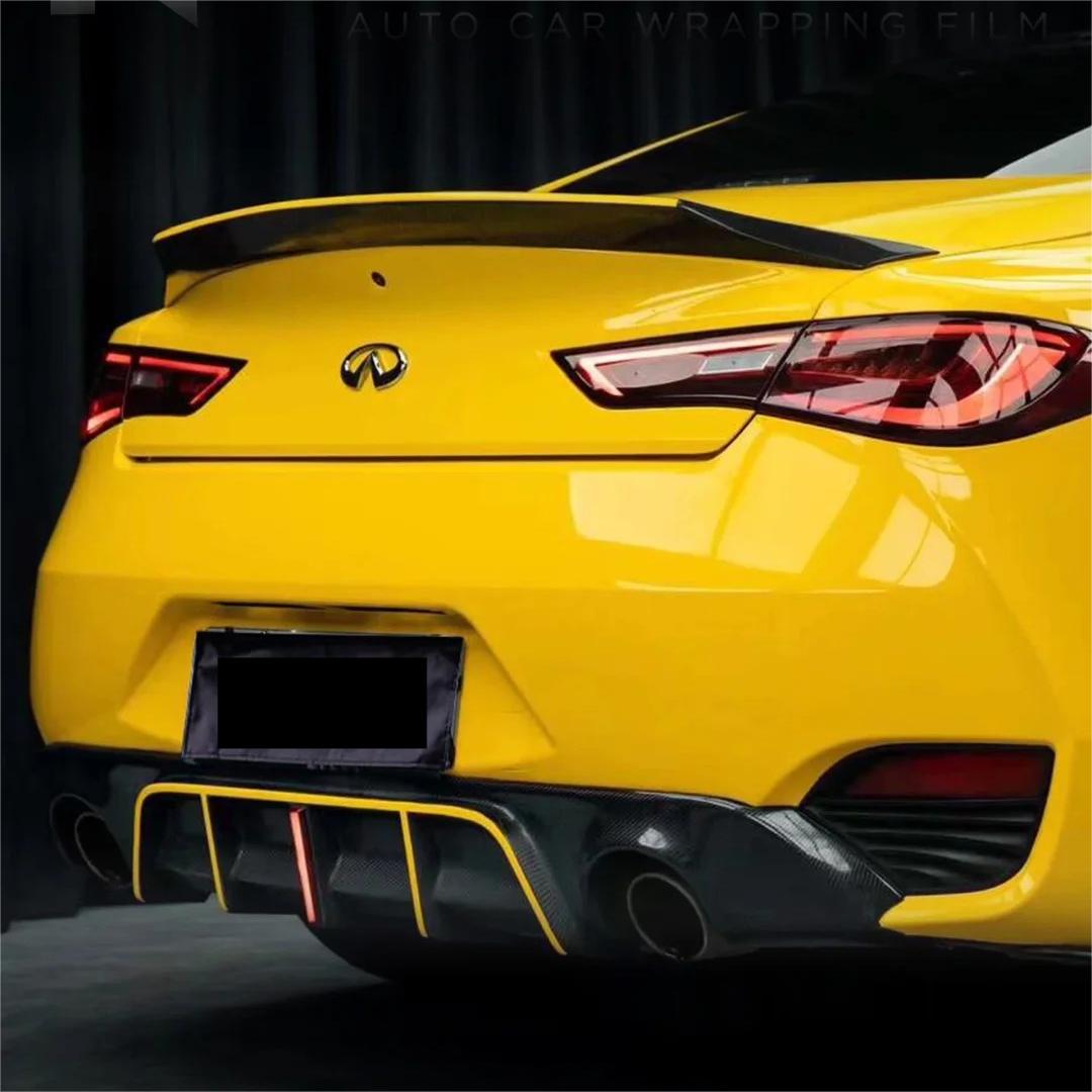 Gloss Metallic Sparkle Sunflower Yellow Car Vinyl Wrap