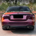 Gloss Chameleon Gold Red Car Vinyl Wrap| Glossy Sunrise Morning Glow Car Wrap