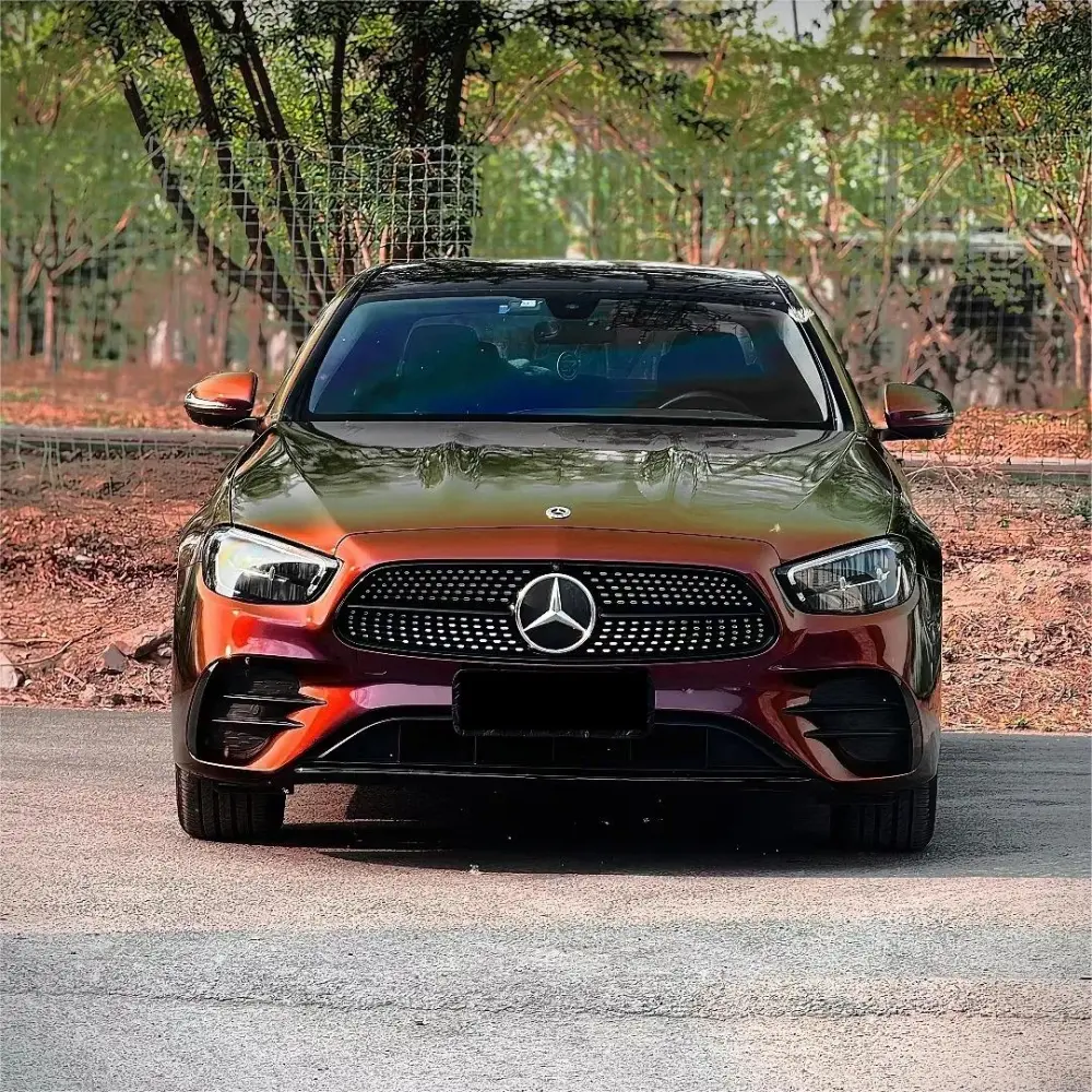 Gloss Chameleon Gold Red Car Vinyl Wrap| Glossy Sunrise Morning Glow Car Wrap