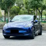 Gloss Metallic Dark Blue Car Vinyl Wrap PET | Audi Navarre Blue