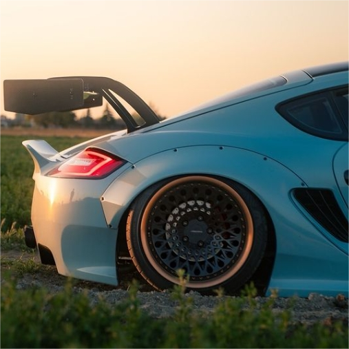 Gloss Meissen Blue Car Vinyl Wrap 