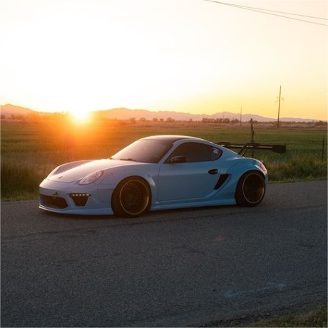 Gloss Meissen Blue Car Vinyl Wrap 