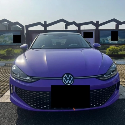 Gloss Metallic Chameleon Gold Purple Car Vinyl Wrap 02